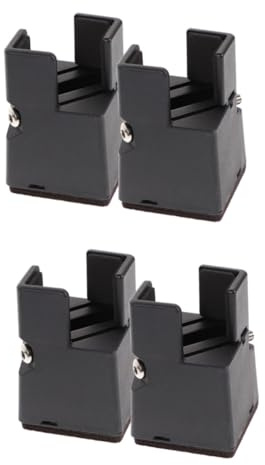 DECHOUS 4pcs Heavy Duty Furniture Risers Bed Raiser Blocks for Couch Sofa Table Desk Chair