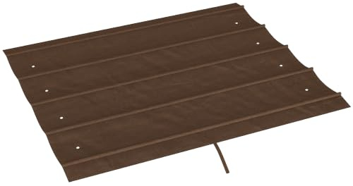 Outsunny Toile de Toit de Rechange pour Pergola 286x245cm 3x2m Café | Toile de Remplacement, Protection Solaire Anti-UV 30+, Auvent Uniquement