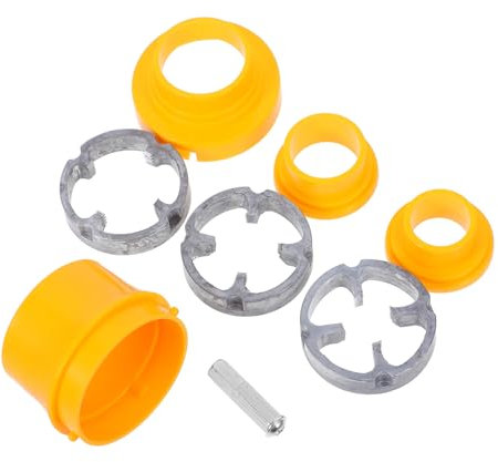 DIYEAH Kit Filettatore Elettrico per Tubi in Pvc Compatibile Trapano, Set Maschi e Filiere Npt da 1/2 a 1 Pollice, Strumenti per Filettatura Idraulica Professionale e Fai da Te