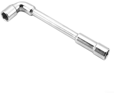 L-förmiger Rohrsteckschlüssel aus widerstandsfähigem Stahl, ideal für Mechaniker, die an Autos oder Motorrädern in verschiedenen Umgebungen arbeiten (8 mm)