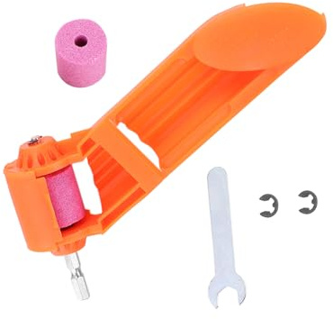 Homoyoyo Portable Electric Drill Bit Sharpener Grinder for Straight Shank Twist Bits Handheld Powered Tool for Rapid DIY Accessory