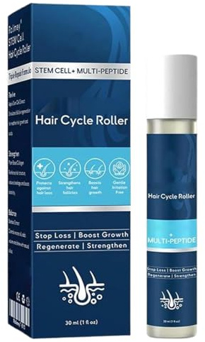 Holdes Lotion Capillaire pour la Croissance des Cheveux - 30ml Rouleau Applicateur Léger | Solution Fortifiante Capillaire,Idéal Femme Jeune Sœur Amie Ado Fille Garçon et