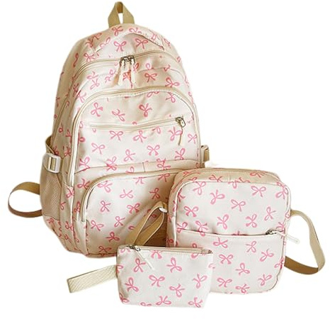 Viunychn Mochila para ordenador portátil, mochila para mujer, mochila de viaje, impermeable, mochila escolar adolescente, mujer elegante, mochila cambiadora grande, mochila de día, bolsas de negocios