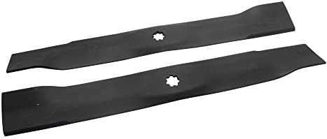 2 X 54 cm pour JOHN DEERE Jeu de lames de tondeuse AM140974 AM137331 X300R X305R