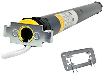 Oximo 40 io 9/16 - smarotech® Funk-Rollladenmotor Komplettset + Motorlager Funk io SW40 Funkmotor rohrmotor nachrüsten funk