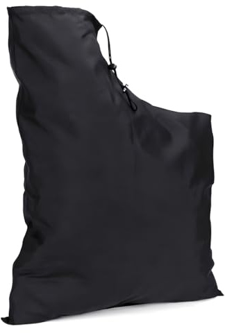 BCZR 1 Pièces Sac Aspirateur De Souffleur Feuilles, Sac De Récupération Réglable, Sac De Rangement pour Souffleur De Feuilles,avec Cordon De Serrage, Sac De Collecte Universel pour Feuilles De Jardin