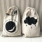 XINSUO® 2 Pièces Sac à Linge Sale, Sac Linge Sale Voyage, Sac a Linge Machine a Laver, Convient pour les voyages, la maison et l'école, Grande Capacité(60 x 48 cm)