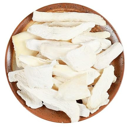 Tea De Hierbas Verde De Rodajas De ñame Seco Natural Radix Dioscoreae Té De Hierbas Chino Que Nutre El Estómago Tee De Flores Huai Shan Para La Digestión Ideal Para Cocinar (100g)