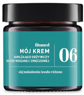 Fitomed Naturkosmetik Gesichtscreme für Müde Mischhaut 55g – Vegan Feuchtigkeitscreme Gesicht mit Hyaluronsäure und Extrakten - Verjüngung und Pflegend