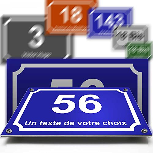 ALUMINIUM / PE PLAQUE SIGN PLAQUE SIGN FOR HOMES, GARAGES, DOORS AND LETTER BOX CLASSIC COLLECTION 2 LINES