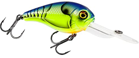 Westin MegaBite DR Crankbait 6cm 19g - Wobbler, Farbe:Chart. Blue Craw