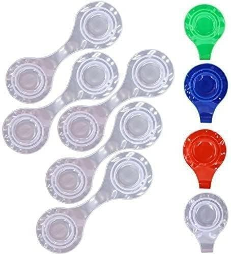 Aohcae Magnetische Reflektoren, 5 Stück reflektierende Clips, Reflektoren Schulranzen Kinder, Reflektoren Jacke Magnet Reflektierend für Rucksack, Kinderwagen, Joggen, Fahrrad & Leuchtanhänger Hund
