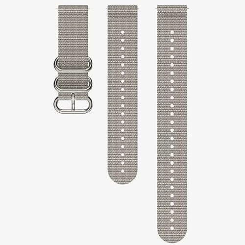 SUUNTO 22 EXP1 Stoff Armband Kompatibel mit SUUNTO Race, Vertical, 9 Peak Pro, 9 Peak, 5 Peak, Watch Strap Weiches Stoff-Ersatzband 22mm M+L