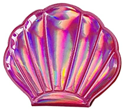 Vesone Specchio | Specchio bifacciale Conchiglia per Borsa,Set di 2 specchietti Cosmetici Portatili da Viaggio, Regalo per Mamme, Donne, Ragazze, specchietti Pieghevoli per Borsetta, Borsa