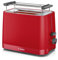 Bosch TAT3M124 MyMoment Tostapane Compatto, 2 Fette, per Riscaldare e Scongelare, con Griglia Scaldapane, Sistema di Sollevamento High Lift, Vassoio Raccoglibriciole e Spegnimento Automatico, Rosso