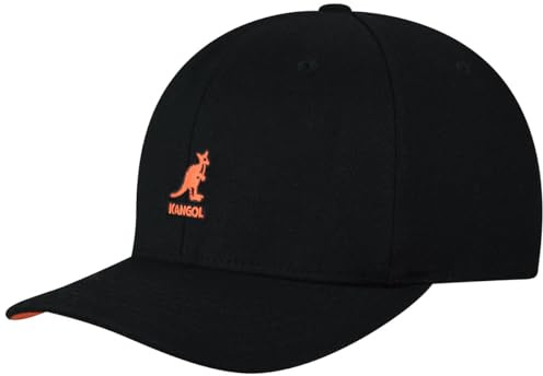 Kangol Wool Flexfit Cap Baseballcap Basecap Fullcap Wollcap Fitted Hinten geschlossen