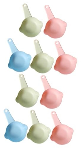 Didiseaon 10piezas Cucharas para Alimento De Mascotas Utensilios para Perros Diseño Control De Porciones y Fácil Uso para Alimentos y Agua