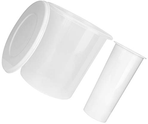 Gobelets à Glace Pilée, Moules à Glace Transparents et Réutilisables, Moule à Glace Rechargeable, Modèle de Fabrication avec Couvercle pour Machine à Glace Pilée
