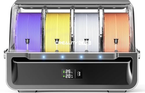 Creality CFS - Sistema di filamento, stampante 3D multicolore identificazione automatica del filamento, scatola di immagazzinaggio del filamento a prova di umidità, supporta 4 dispositivi paralleli