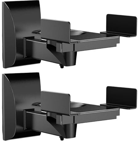 Speaker Wall Mount, Multifunctional Wall Mount for Speakers, Modern Speaker Wall Mount, Wall Mount for Small Speakers, Large Surround Sound Speaker Mount, Speaker Holder for Wall, Adjustable Speaker