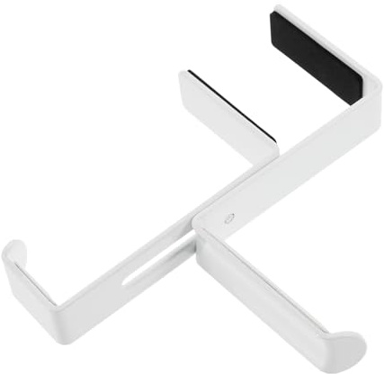 LABRIMP Stand Per Cuffie in Gancio Per Cuffie Clip Montaggio Facile Desktop Arrotondato Cuscinetto in Pu Per Protezione Design Anti-caduta