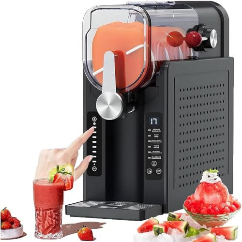 Máquina de Granizado Heladera, 1.6L, 6 Modos, InstantFreeze Tecnología:licuado de 360°, autolimpieza con un solo clic, licuadora casera para preparar batidos y helados