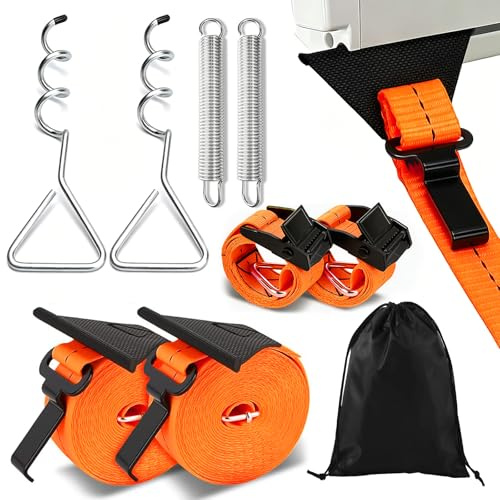 Kit de Sangles Anti-Tempête pour Auvent de Camping-Car (Thule & Fiamma)