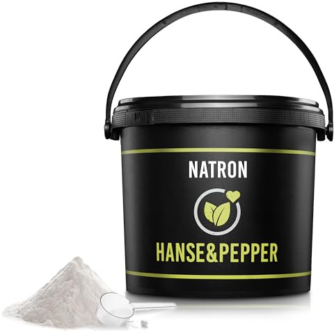 5kg Natron Pulver Backpulver E500 Reine Soda Natriumbicarbonat 5kg Eimer-Pro Serie