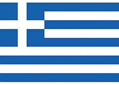 TrendClub100® Fahne Flagge „Griechenland Greece GR“ - 150x90 cm / 90x150cm