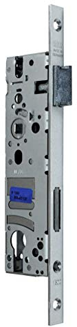 BKS Rohrrahmenschloss/Rahmenschloß 45/92/8, Stulp: 16 x 255mm (schmale Stulp), DIN Links/Rechts (Umstellbar) incl. SN-TEC® Montageset