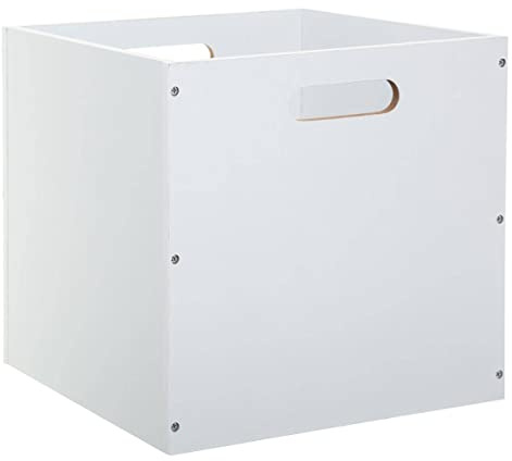 5 Five Simply smart 160403C Aufbewahrungsbox, Holz, Weiß