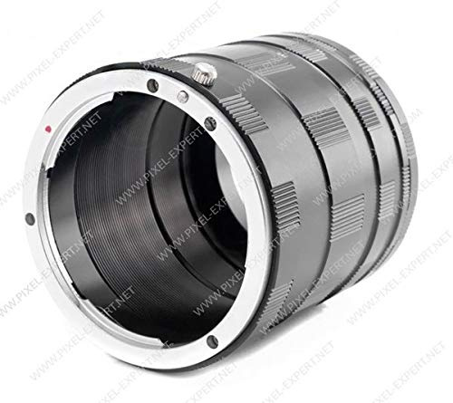 Lot de tubes Macro extension compatible avec Olympus Micro 4/3 M4/3 Tube rallonge OM-D E-M1 E-M1X E-M5 E-M10 MARK I II III III IV PEN E-PL10 F E-P3 E-PL3 E-PL2 E-PL1 E-P2