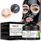 Maschera Nera,Black Mask,Maschera di comedone,Maschera nera purificante,Maschere Comedone, rimuove punti neri pulizia profonda Peel Off Maschera Carbone di bambù Maschera di fango