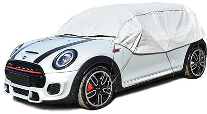 Z4L Autoabdeckung Halbgarage für Winter Sommer Herbst Scheibenabdeckung ML geeignet für VW Polo VI Bj. ab 2017