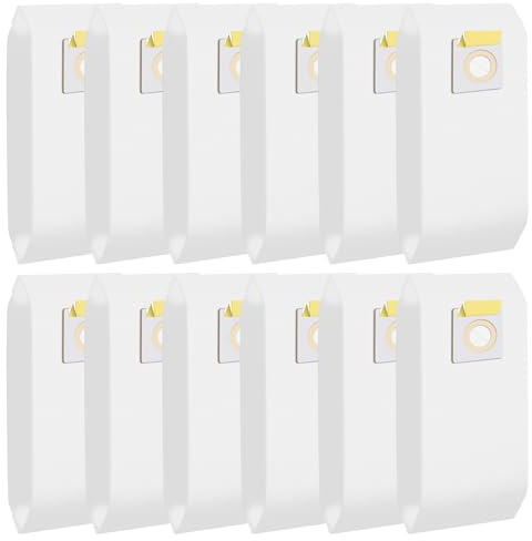12 Pack Style 7 Vacuum Bags Compatible with Bissell PowerForce 32120 1739 3522 3525 71Y7 PowerGlide 3545 Plus 3350 3550 3553 Lift-Off 3554 Powertrak 6592 Powerlifter Pet 2019 Series