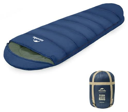 Naturehike Mummy Sleeping Bag Ultra Lightweight for Adults, Warm for 3-4 Season, Waterproof, for Indoor, Camping, Hiking, Mountaineering, Traveling, Backpacking, Festivals, Outdoor
