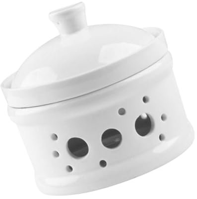 MAGICLULU Bol à Soupe Céramique Avec Base Chauffante Soupière Décorative Terres Cuites Pour Soupes Et Desserts Pour Restaurants Et Événements