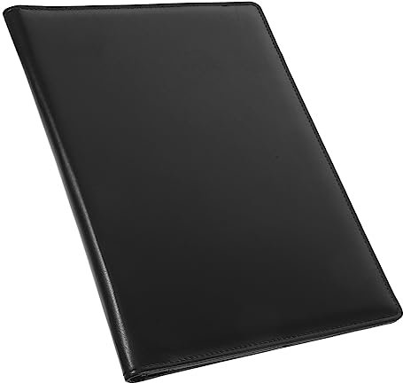 HAPINARY Portfolio-ordner Aus Leder Und Aluminiumlegierung Dokumenten-organizer Für Büro Und Vorstellungsgespräch Klein Und Fein Mehrzweck-halter Für Lose Und Unterlagen