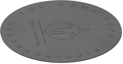 MIDUOLAI Springseil Matte, Yogamatte, StoßDäMpfende Matte, Langlebige Fitness-Polsterung, rutschfest, FüR Cross-Rope-üBungen, FüR Den Innen- Und AußEnbereich Geeignet,6mm,60cm