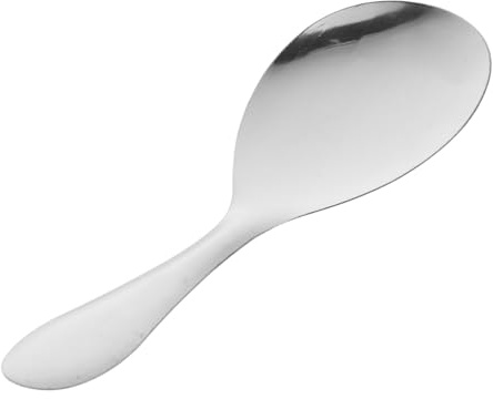 Alipis 2pezzi Cucchiaio Per in Acciaio Inossidabile Utensili Da Cucina Per Servire Zuppe e Porridge Spatola Per Compatta e Riutilizzabile