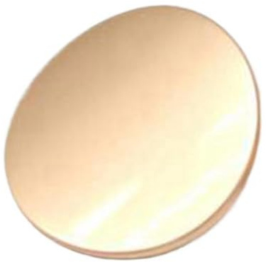 Unregelmäßige Metallknöpfe, verzierte handgenähte Knöpfe, 200-mattes Gold, 35mm 3 Stk