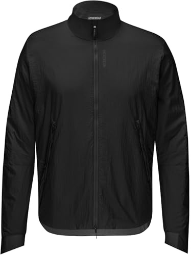GORE WEAR Herren Concurve Windstopper® Isolierte Jacke, Schwarz, XL EU