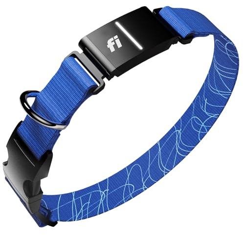 Fi GPS-Halsband für Hunde, Serie 3+, Größe XS, Blau, 12 Monate im
