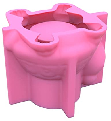Flower Pot Mold Man Cute Cartoon Tortoise Cement Silicone Handmade Home Garden Decoration Tool Flower Pot Molds Silicone for Concrete