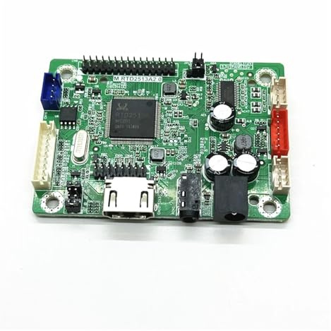 RTD2513V1.0 Mini LCD-drivkort HDMI till LVDS-hoppkapsprogram + 5 st. LVD-kabelsats 30P 40P 1/2CH 6/8 BIT(1280X800-6BIT)