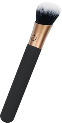 Sminkborste - uppladdningsbar vibration med | Kosmetiska sminkborstar | för foundation rouge highlighter bronzer fixeringspuder resor semester och fest