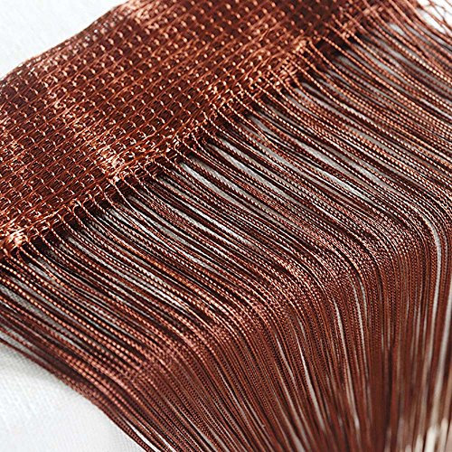 Türfadenvorhang, Wandpaneel, Fransenfenfenster, Raumteiler, Rollo, Zuhause, Terrasse, Schlafzimmer, dekorative Quaste, Siebband, Strings, Streifen, Silberfaden, Bildschirm für Hochzeit, Café,