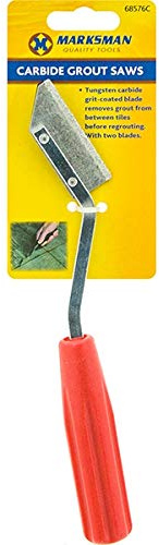 New Carbide Grout RAKE Remover & Grout Saw Edge Ceramic Floor Wall Tiles 2 Blade