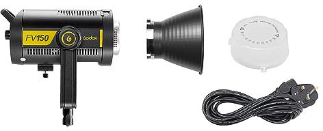 GODOX FV150 Hybrid Studio Strobe & 150W LED Video Flash Light 2-in-1 Flash Photo Continuous Lighting 5600K E-commerce Product Portrait PhotoShoot Monolight Video Recording Bowens Mount (FV150)