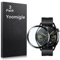 Yoomigle 3 Pack Compatible with Huawei Watch GT3 46MM Screen Protector Film for Huawei Watch GT 3 46 Smartwatch Screen Protectors Foils 3D Full Coverage Screen Cover Anti-Scratch
